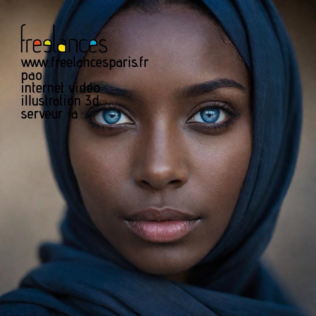 Pao mise en page internet vidéo illustration 3d serveur IA générative AI freelance paris studio de création magazines 72zgs810